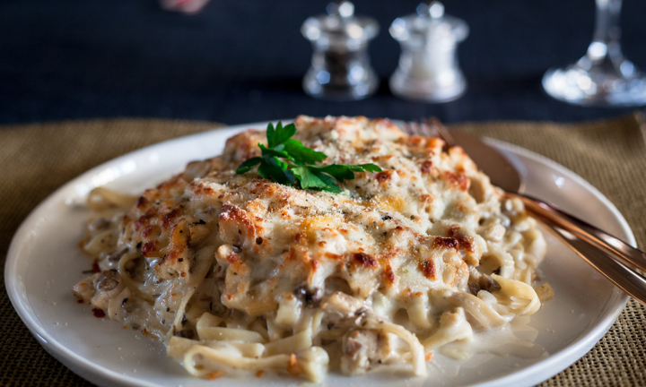 Creamy baked pasta from the restaurant gallery